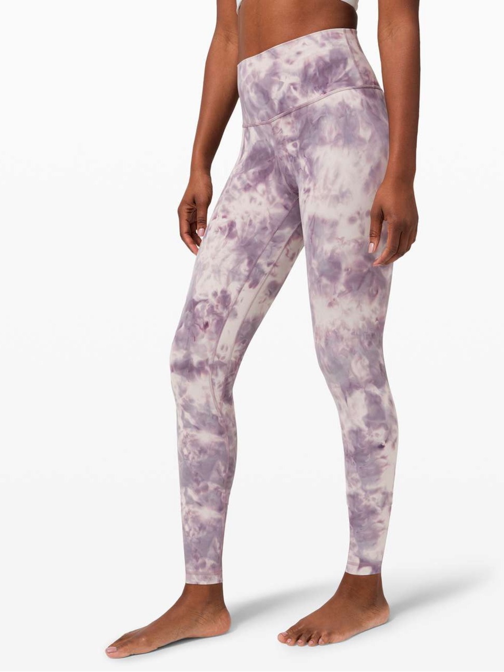 Lululemon Align Pant 28” Leggings Diamond Dye Pink Bliss Graphite Purple Size 4